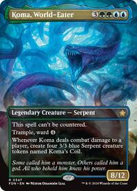 Koma, World-Eater (Borderless) (347) [Foundations]