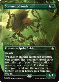 Spinner of Souls (Borderless) (Mana Foil) (402) [Foundations]