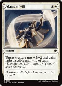 Adamant Will (488) [Foundations]