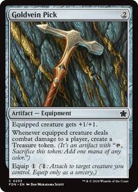 Goldvein Pick (253) [Foundations]