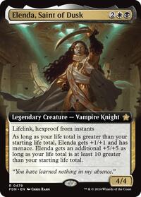 Elenda, Saint of Dusk (Extended Art) (479) [Foundations]