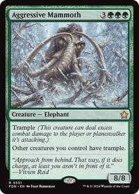 Aggressive Mammoth (551) [Foundations]