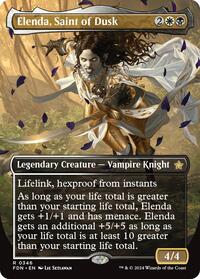 Elenda, Saint of Dusk (Borderless) (346) [Foundations]