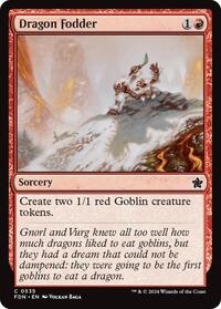 Dragon Fodder (535) [Foundations]
