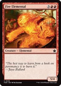 Fire Elemental (538) [Foundations]