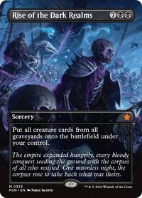 Rise of the Dark Realms (Borderless) (323) [Foundations]