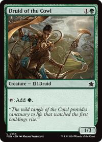 Druid of the Cowl (554) [Foundations]