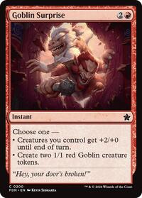 Goblin Surprise (200) [Foundations]