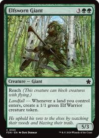 Elfsworn Giant (103) [Foundations]