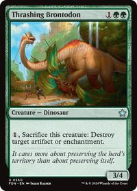 Thrashing Brontodon (560) [Foundations]