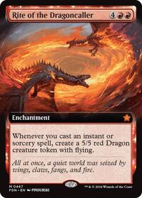 Rite of the Dragoncaller (Extended Art) (467) [Foundations]