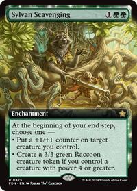 Sylvan Scavenging (Extended Art) (475) [Foundations]