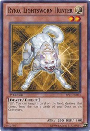 Ryko, Lightsworn Hunter (BP01-EN063) - Battle Pack: Epic Dawn Unlimited