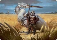 Skyknight Squire Art Card (4/54) (4) [Art Series: Foundations]