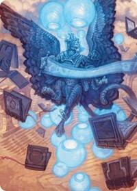 Sphinx of Forgotten Lore Art Card (33/54) (33) [Art Series: Foundations]