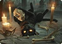 Nine-Lives Familiar Art Card (8/54) (8) [Art Series: Foundations]