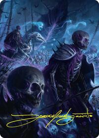 Rise of the Dark Realms Art Card (37/54) (Gold-Stamped Signature) (37) [Art Series: Foundations]