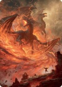 Rite of the Dragoncaller Art Card (38/54) (38) [Art Series: Foundations]