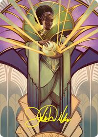 Bloom Tender Art Card (54/54) (Gold-Stamped Signature) (54) [Art Series: Foundations]