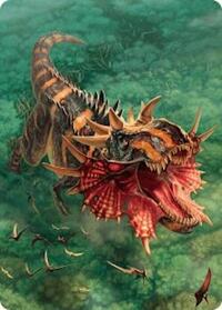 Gigantosaurus Art Card (53/54) (53) [Art Series: Foundations]