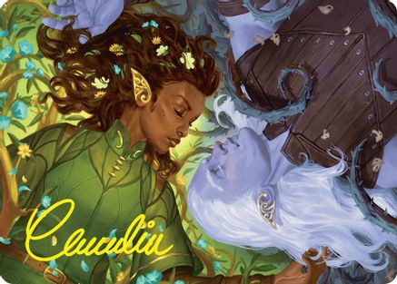 Wardens of the Cycle Art Card (17/54) (Gold-Stamped Signature) (ASFDN-017) - Art Series: Foundations