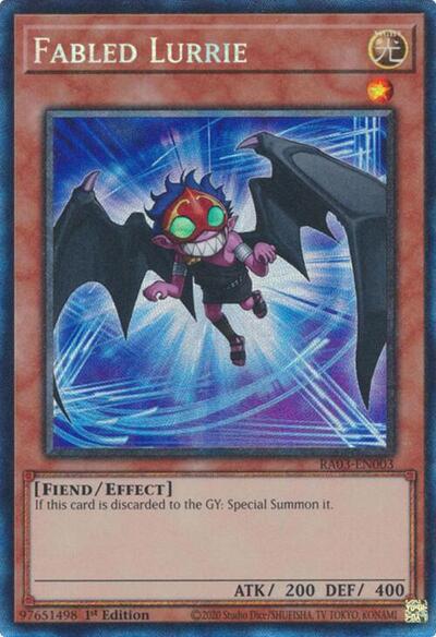 Fabled Lurrie (PCR) (RA03-EN003) [Quarter Century Bonanza]