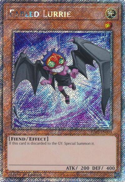 Fabled Lurrie (Platinum Secret Rare) (RA03-EN003) [Quarter Century Bonanza]