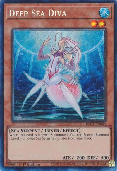 Deep Sea Diva (PCR) (RA03-EN004) [Quarter Century Bonanza]
