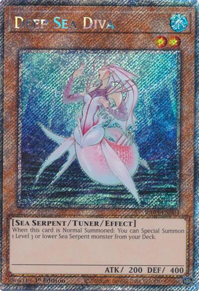 Deep Sea Diva (Platinum Secret Rare) (RA03-EN004) [Quarter Century Bonanza]