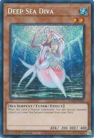 Deep Sea Diva (Secret Rare) (RA03-EN004) [Quarter Century Bonanza]