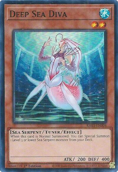 Deep Sea Diva (RA03-EN004) [Quarter Century Bonanza]