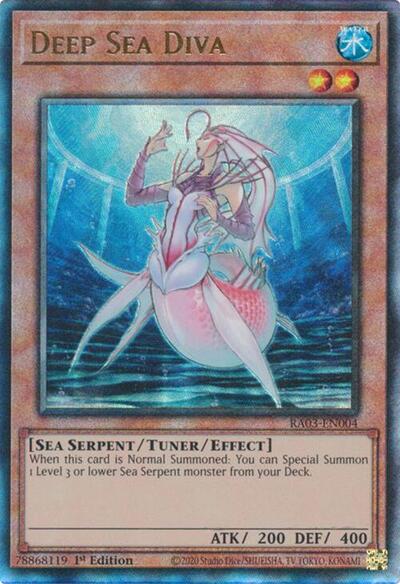 Deep Sea Diva (PUR) (RA03-EN004) [Quarter Century Bonanza]
