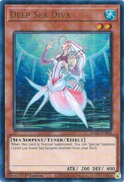 Deep Sea Diva (UR) (RA03-EN004) [Quarter Century Bonanza]