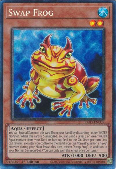 Swap Frog (PCR) (RA03-EN005) [Quarter Century Bonanza]
