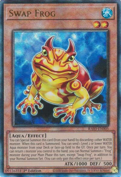 Swap Frog (PUR) (RA03-EN005) [Quarter Century Bonanza]