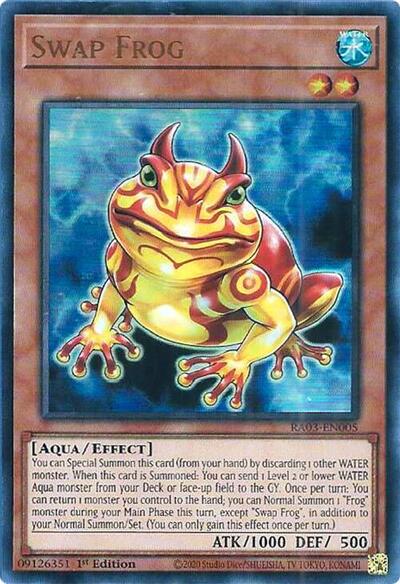 Swap Frog (UR) (RA03-EN005) [Quarter Century Bonanza]