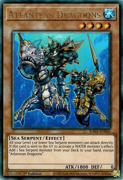 Atlantean Dragoons (PUR) (RA03-EN006) [Quarter Century Bonanza]