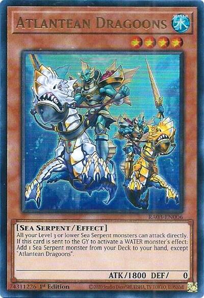 Atlantean Dragoons (UR) (RA03-EN006) [Quarter Century Bonanza]