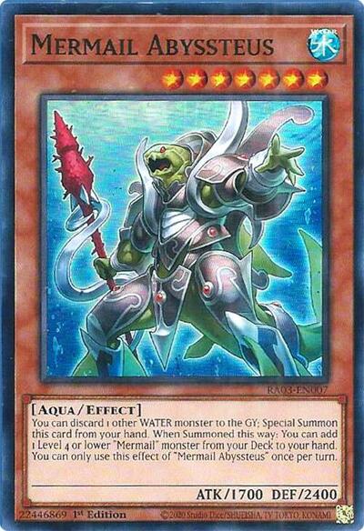 Mermail Abyssteus (RA03-EN007) [Quarter Century Bonanza]