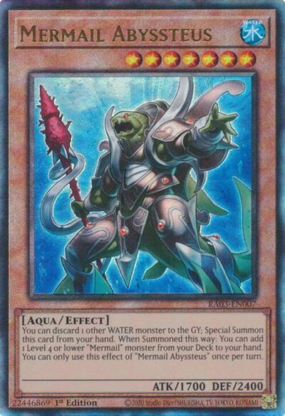 Mermail Abyssteus (PUR) (RA03-EN007) [Quarter Century Bonanza]