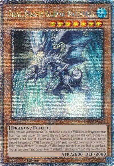 Tidal, Dragon Ruler of Waterfalls (Quarter Century Secret Rare) (RA03-EN009) [Quarter Century Bonanza]