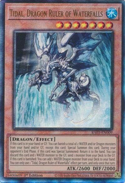 Tidal, Dragon Ruler of Waterfalls (PUR) (RA03-EN009) [Quarter Century Bonanza]