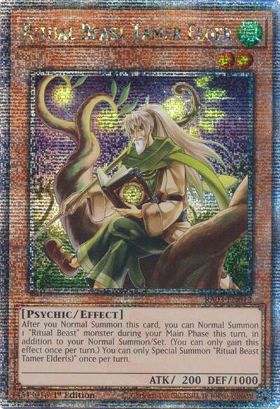 Ritual Beast Tamer Elder (Quarter Century Secret Rare) (RA03-EN012) [Quarter Century Bonanza]