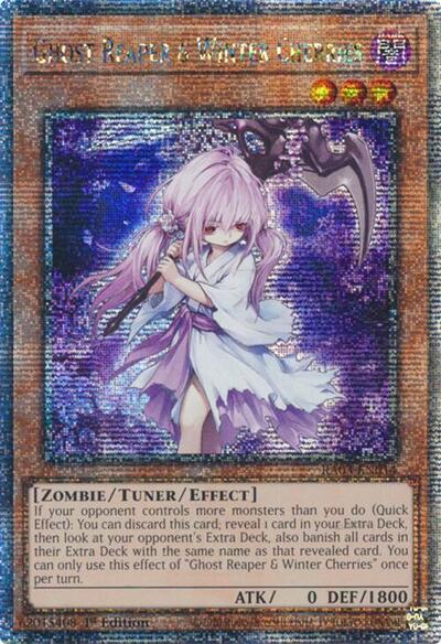 Ghost Reaper & Winter Cherries (Quarter Century Secret Rare) (RA03-EN014) [Quarter Century Bonanza]