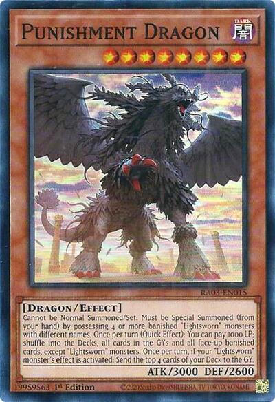Punishment Dragon (RA03-EN015) [Quarter Century Bonanza]