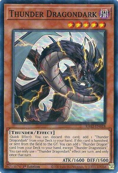 Thunder Dragondark (RA03-EN018) [Quarter Century Bonanza]