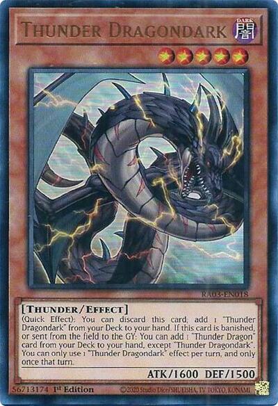 Thunder Dragondark (UR) (RA03-EN018) [Quarter Century Bonanza]