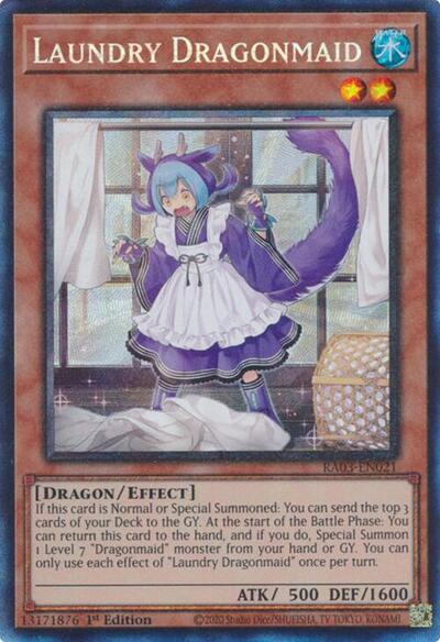 Laundry Dragonmaid (PCR) (RA03-EN021) [Quarter Century Bonanza]