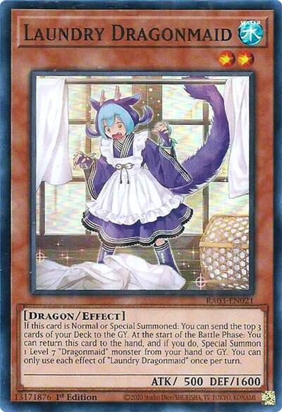 Laundry Dragonmaid (RA03-EN021) [Quarter Century Bonanza]