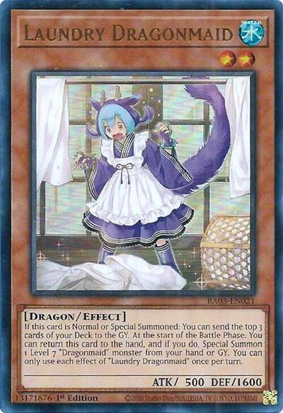 Laundry Dragonmaid (UR) (RA03-EN021) [Quarter Century Bonanza]